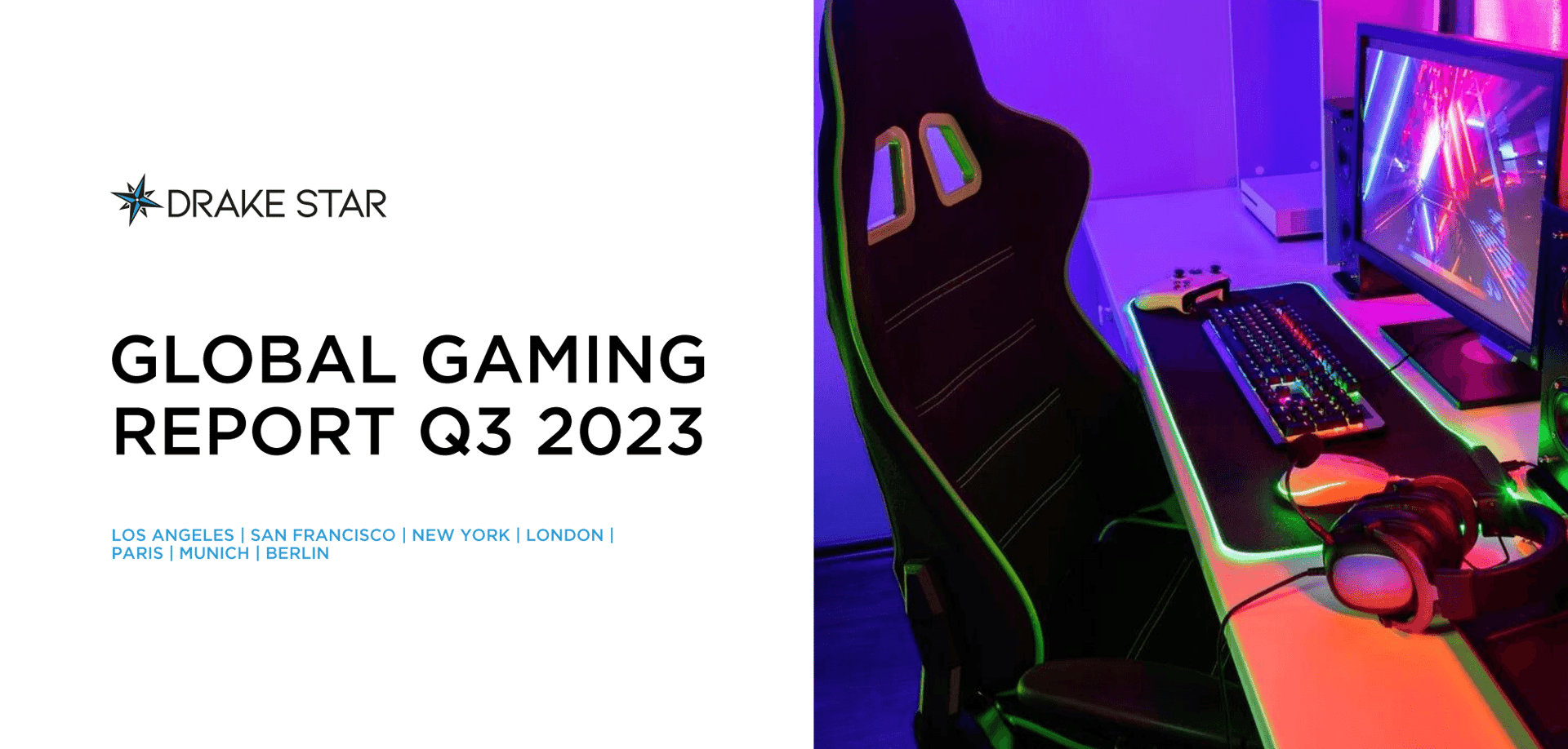 Drake Star 2023年第三季全球遊戲報告 image