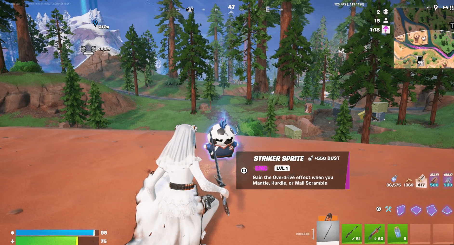 Fortnite Chapter 7 Season 3 Guide: How to Get the Striker Sprite