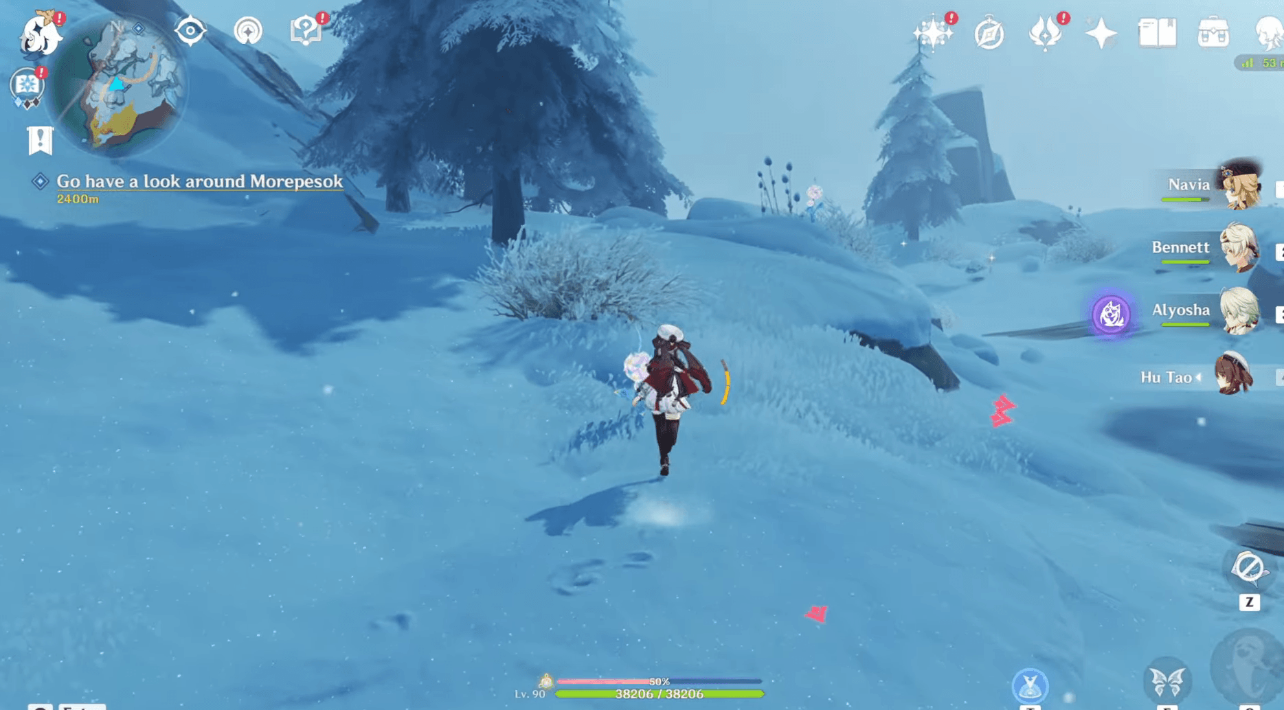 Hướng dẫn Genshin Impact: Vị trí Snowball Flower & Lộ trình farm tối ưu