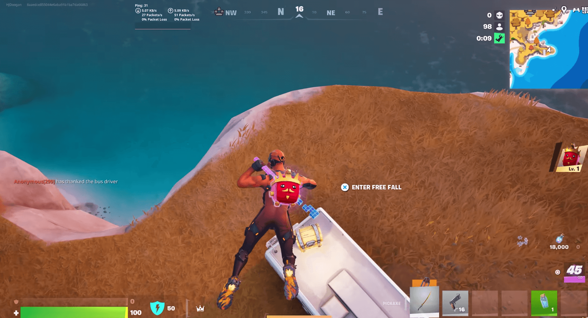 Fortnite Chapter 7 Season 4 Guide: How to Get & Level Up Crown Sprite