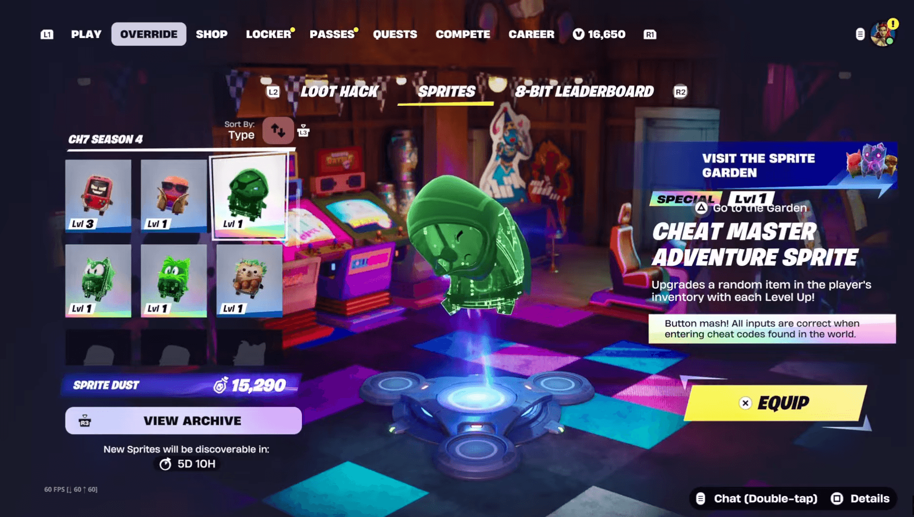 Fortnite Cheat Master Sprites: All Variants & How to Get Them