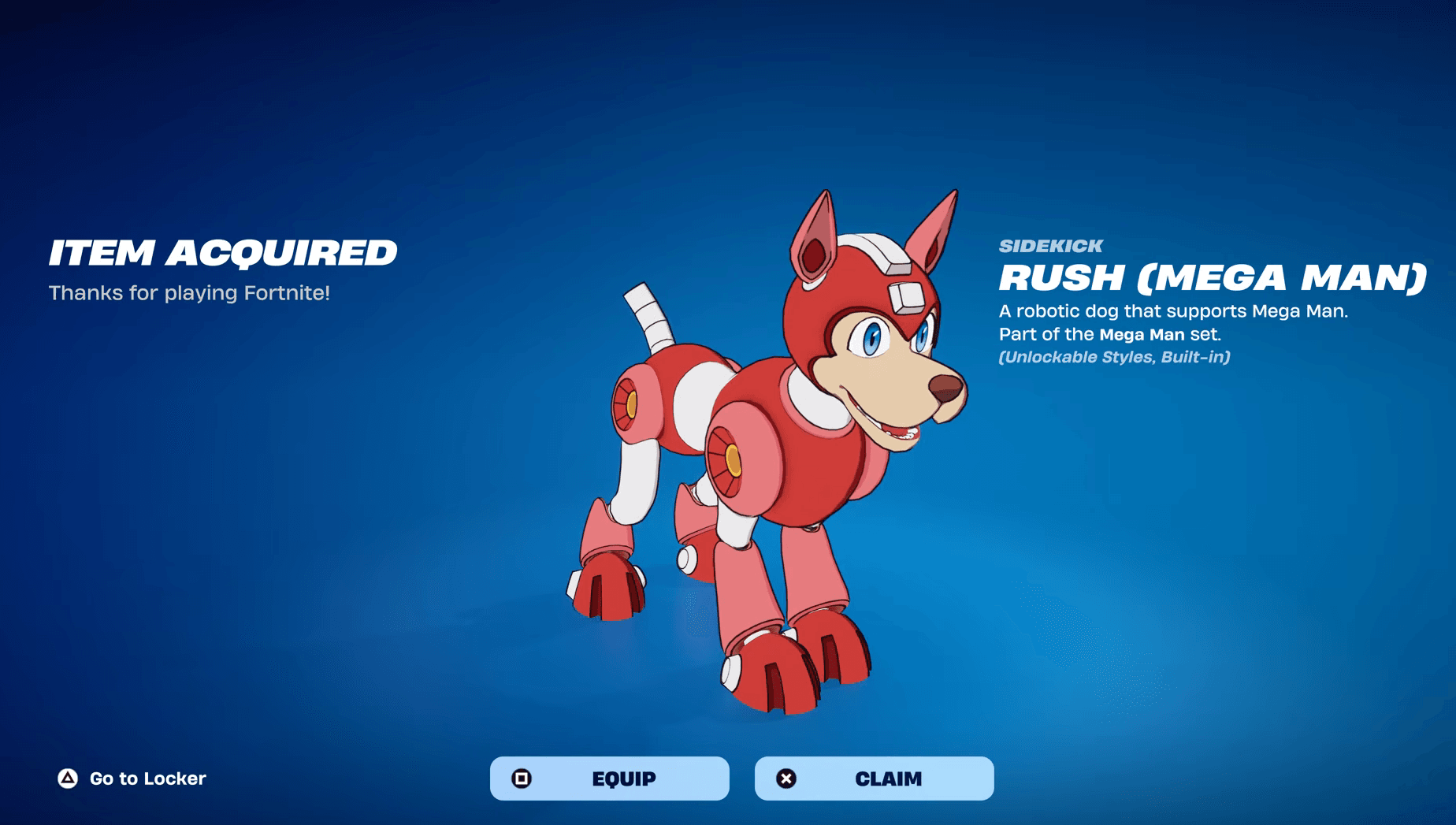 Fortnite Guide: How to Get the Rush Sidekick