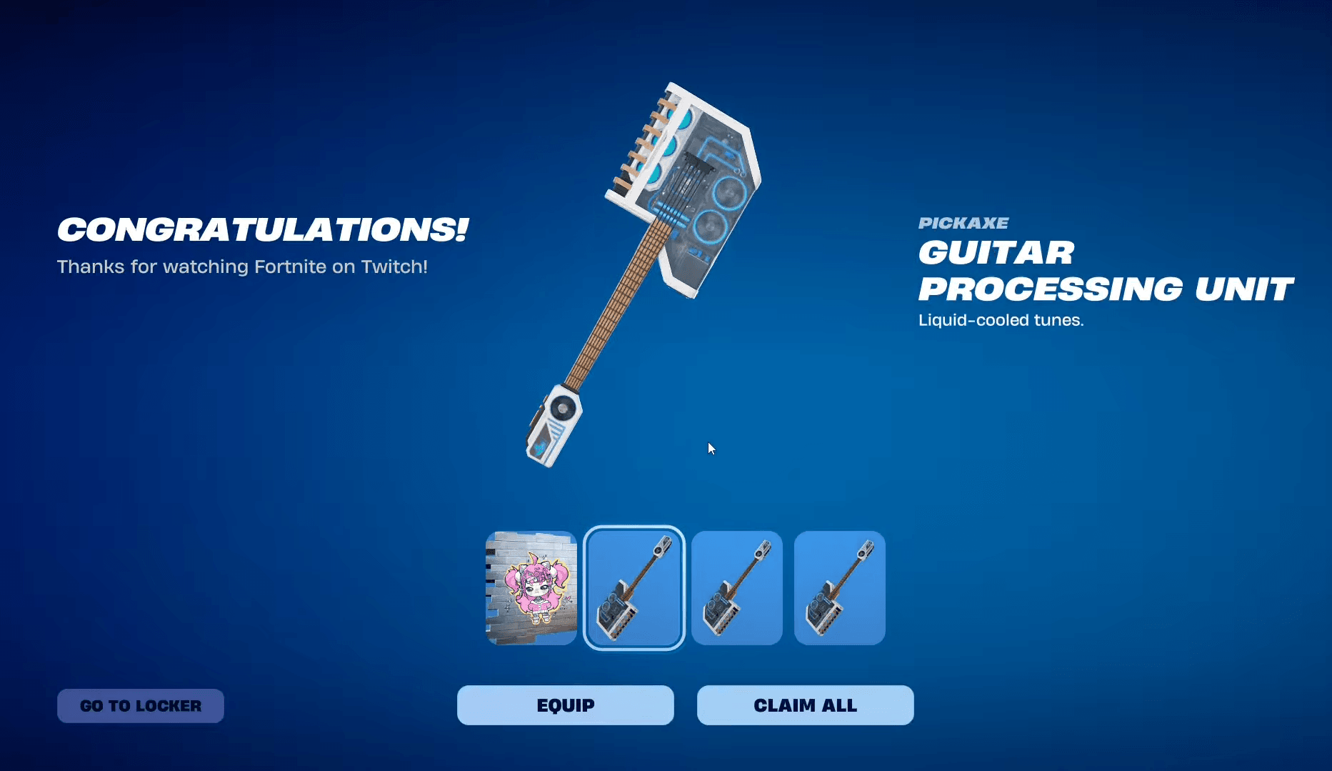 دليل Fortnite: كيفية الحصول على فأس Guitar Processing Unit