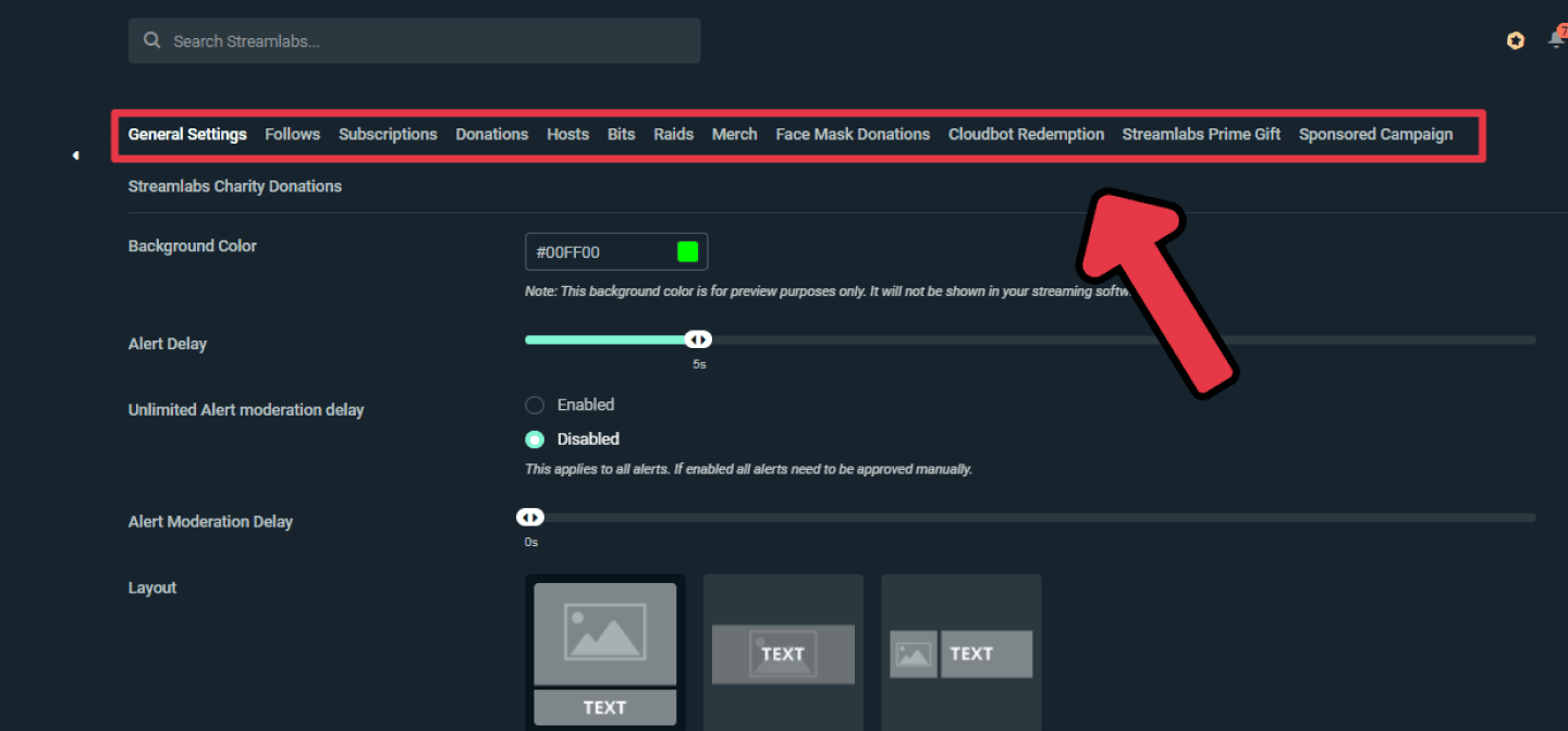 Setting up Streamlabs