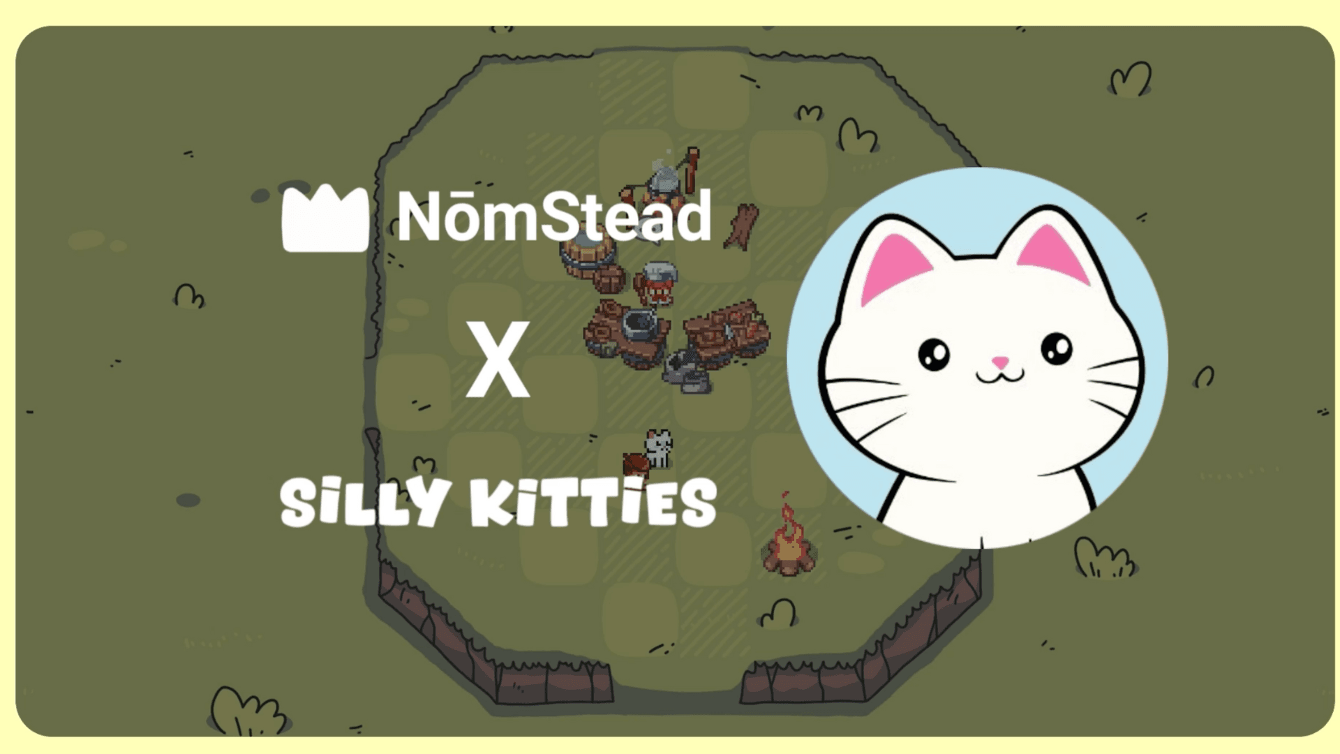 Silly Kitties Teams Up With Nomstead for Free Mint