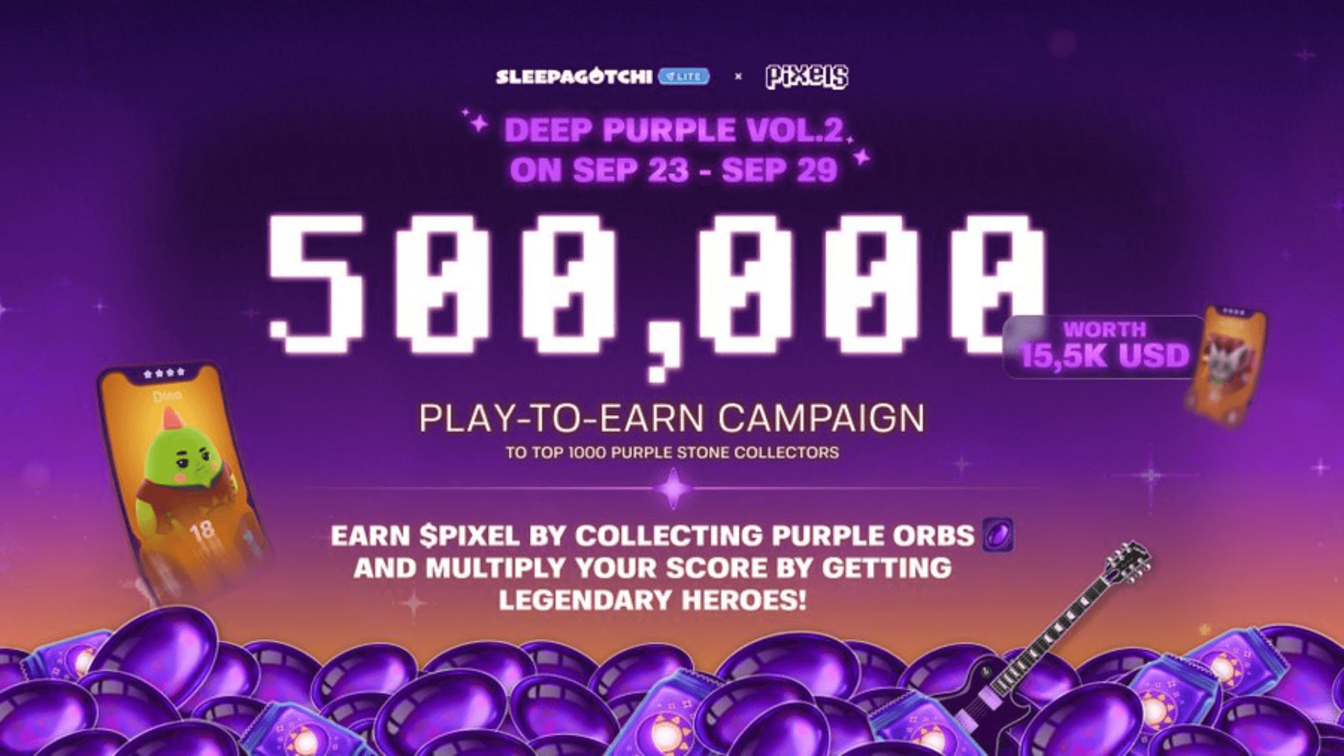 Sleepagotchi Event: 15.000 $ Preispool image