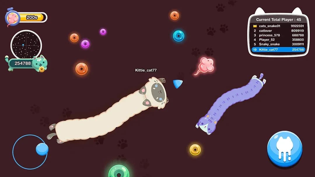 Snaky Cat screenshot 1.webp