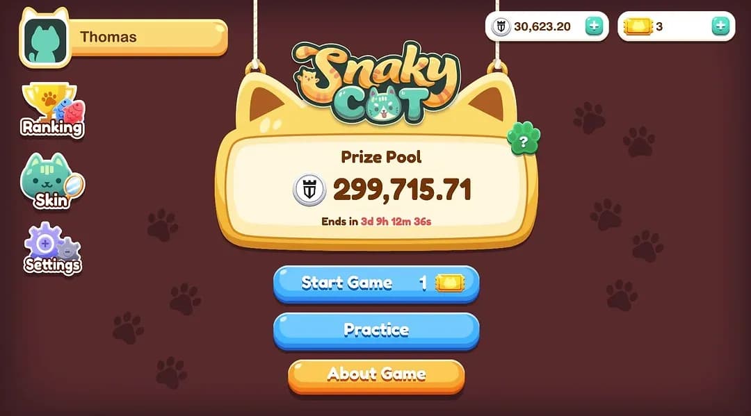 Snaky Cat screenshot 2.webp