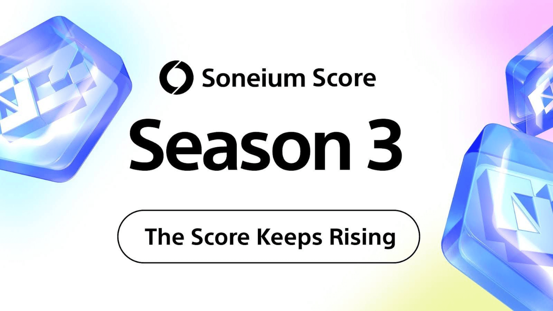 Soneium Score Season 3 Now Live image