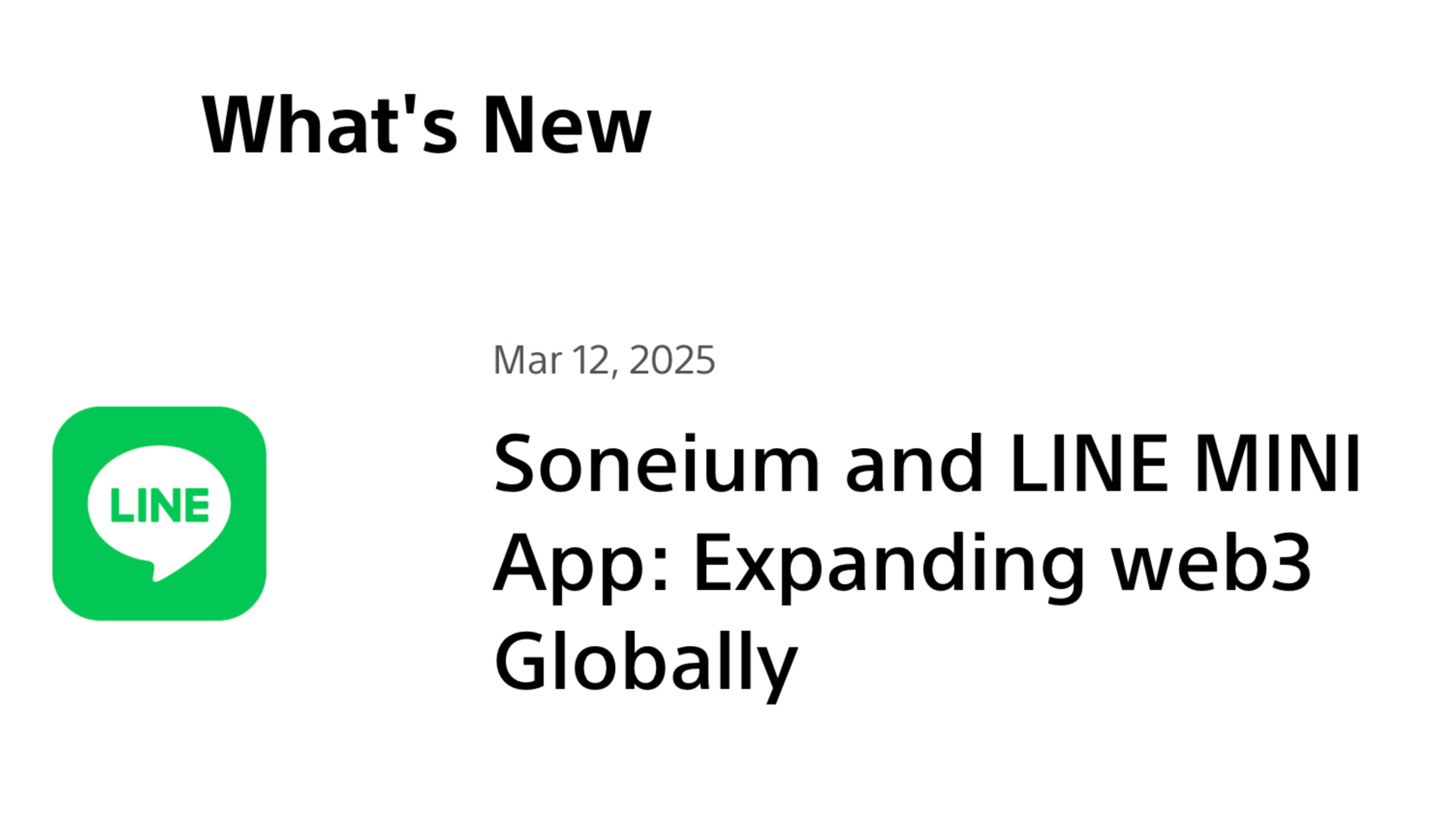 Sony’s Soneium Blockchain Teams Up with Line