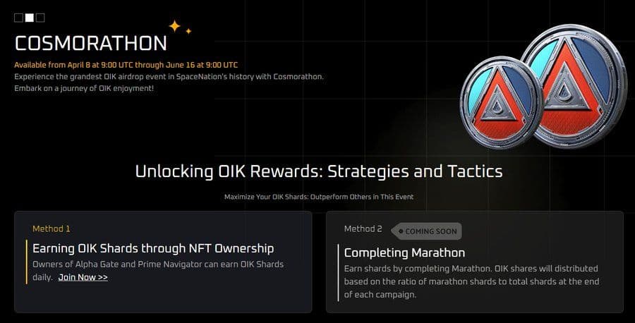 Space Nation Online Launches 10-Week Airdrop Event