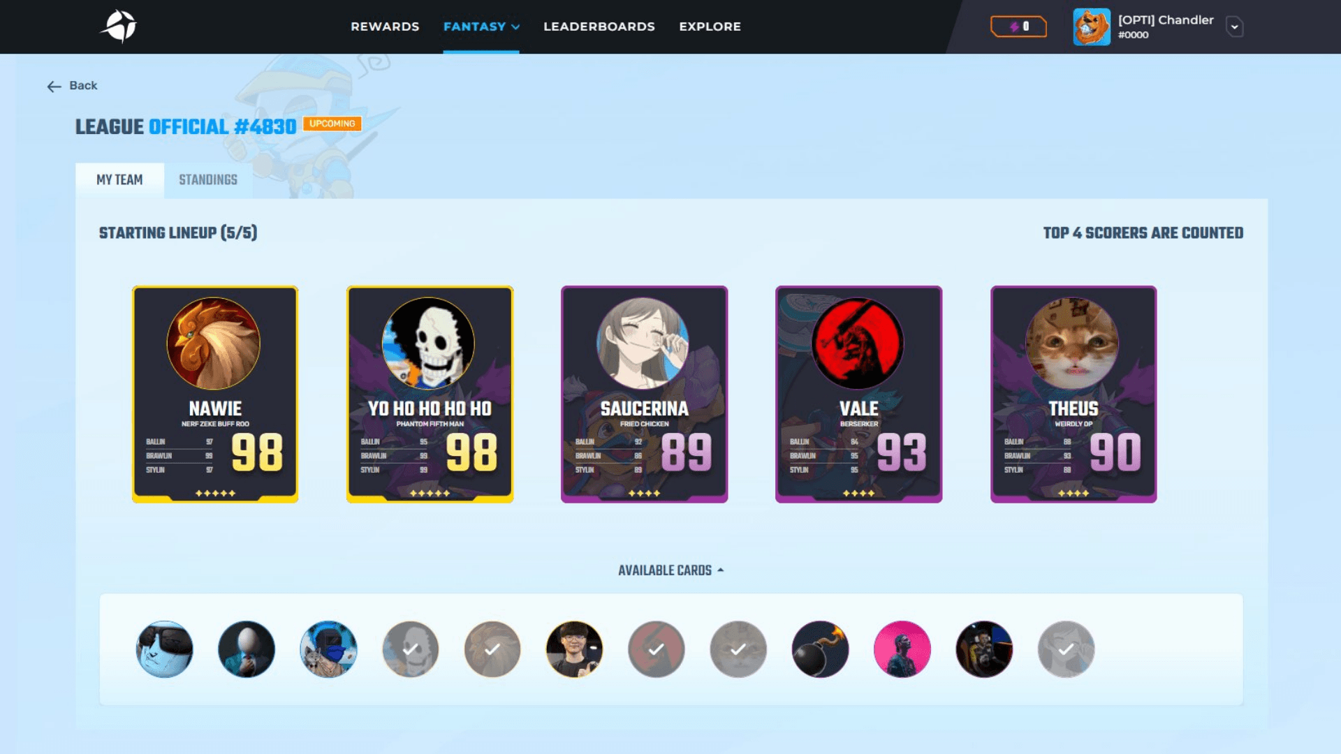 Sparkball Launches Fantasy League