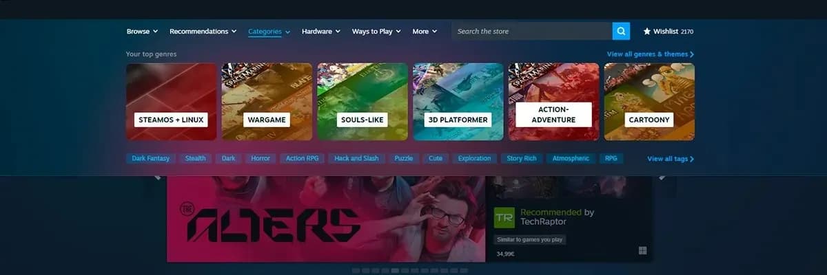 Steam Store Gets a Major Redesign