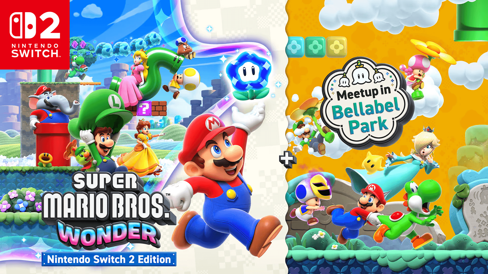 Super Mario Bros. Wonder: Bellabel Park on Nintendo Switch 2 image