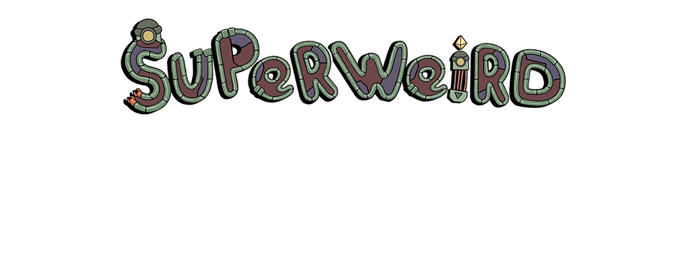 SuperWEIRD Automation Roguelite logo.png