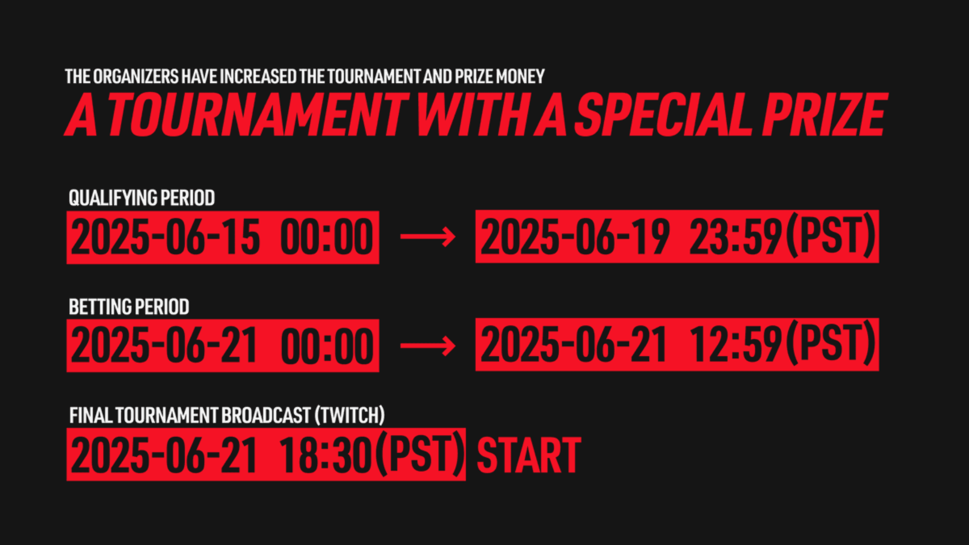 TOKYO BEAST enthüllt Championship Event image