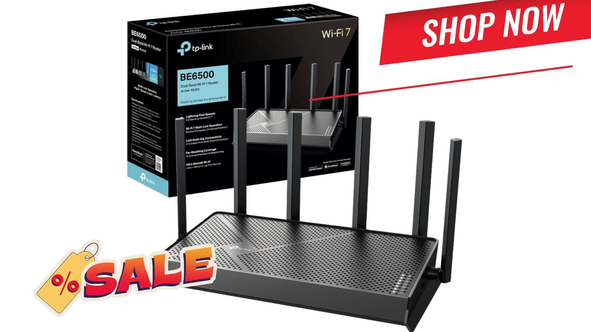 TP-Link Archer BE6500 Wi-Fi 7 Router Sale