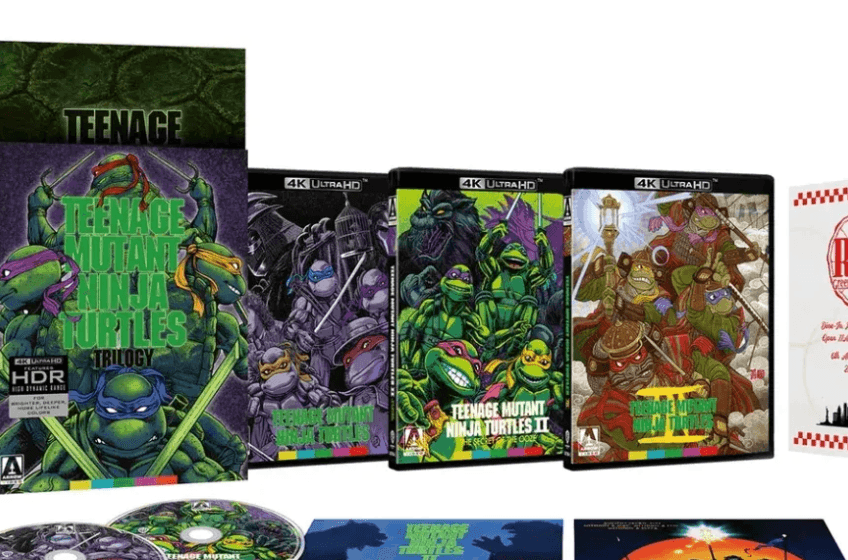 Teenage Mutant Ninja Turtles 4K Trilogy on Sale for $29.99