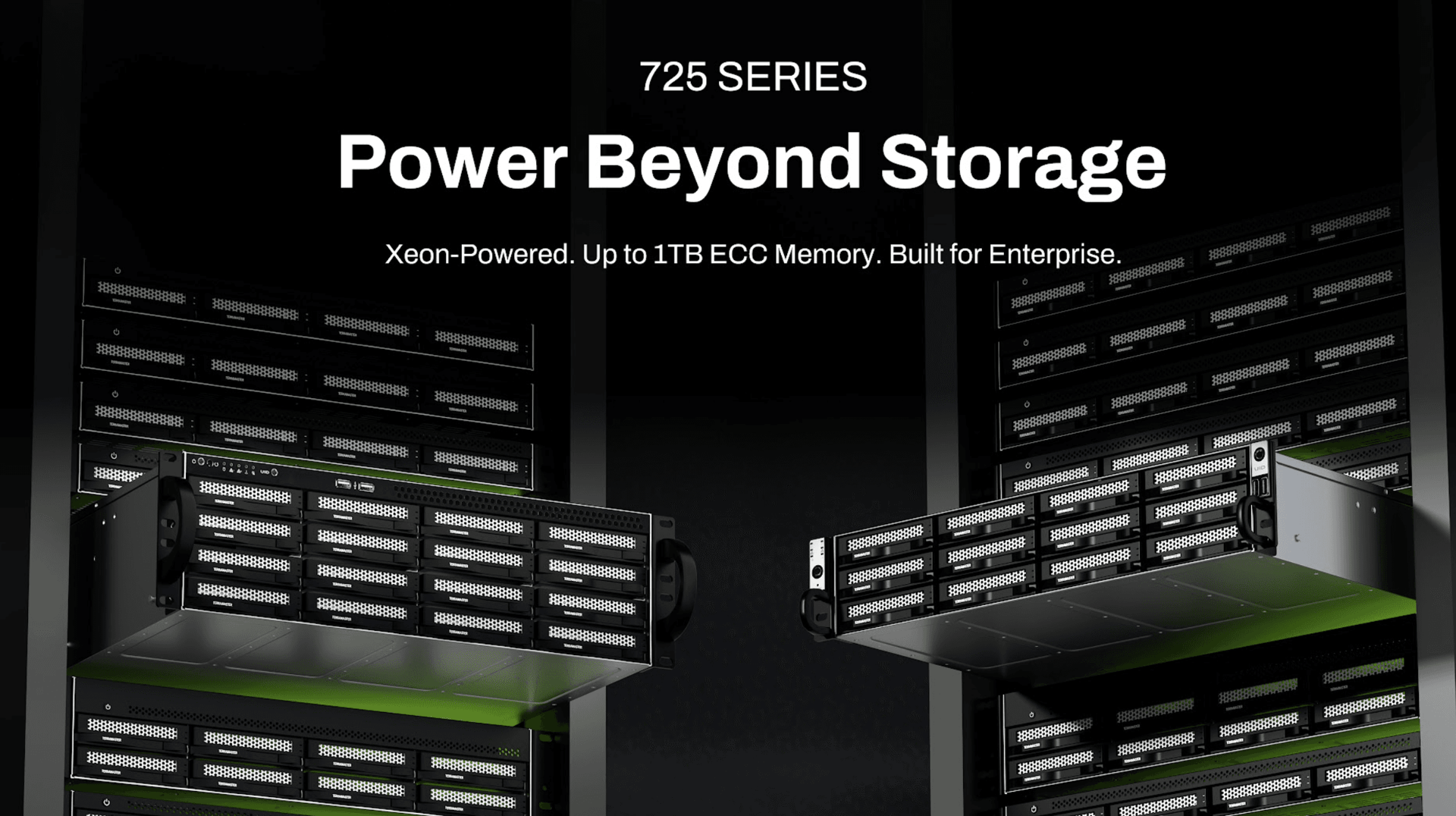 TerraMaster U-725 Rackmount NAS Series Targets AI and Enterprise Storage