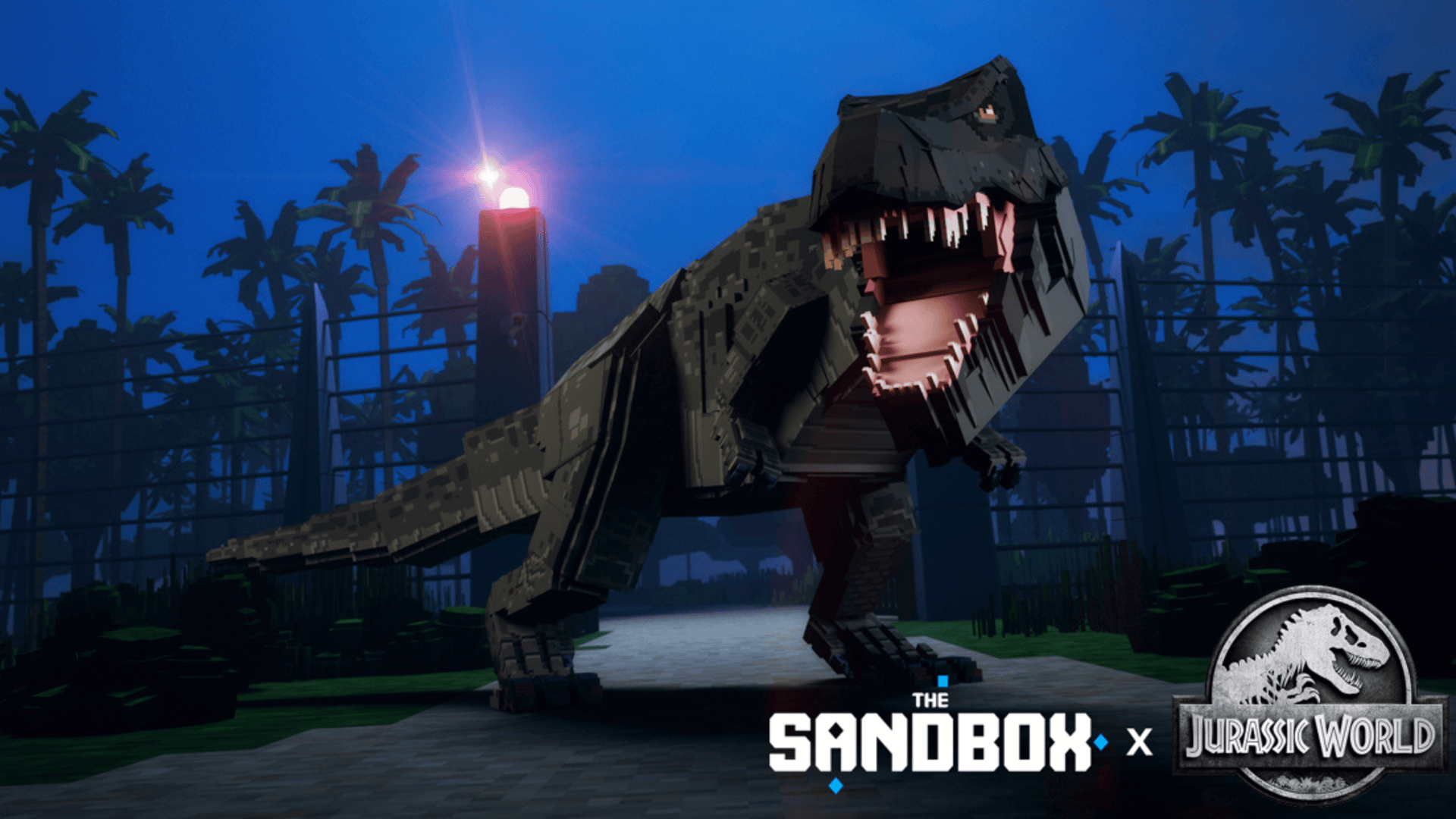 The Sandbox and Jurassic World Collaborate