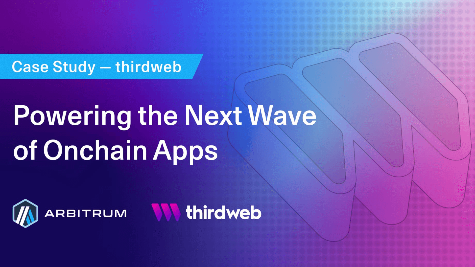 Thirdweb Integrates Arbitrum Stylus