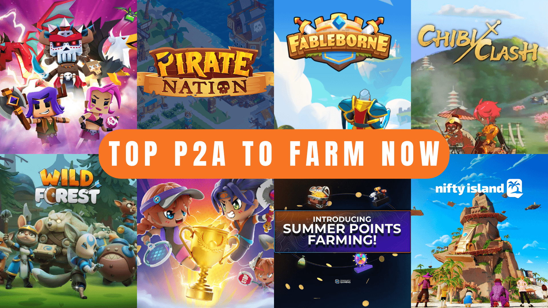 8 กิจกรรม Play-to-Airdrop (P2A) ที่น่าสนใจในตอนนี้ image