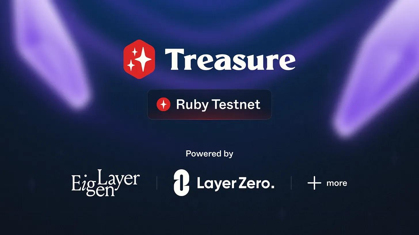 TreasureDAO Lança Treasure Ruby Testnet image