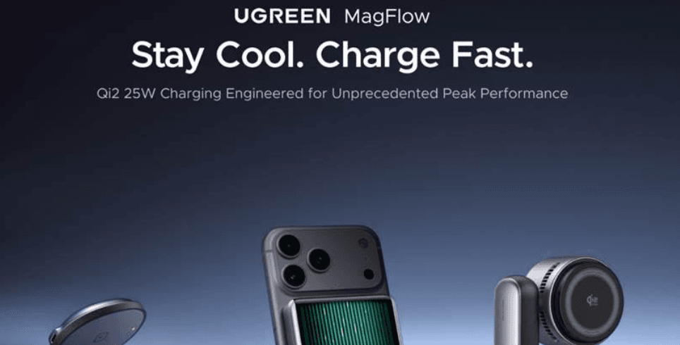 UGREEN MagFlow Qi2 25W Chargers Unveiled at IFA 2026