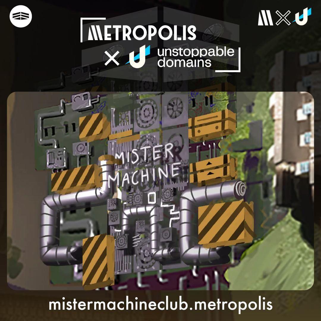 Unstoppable Domains and Metropolis Introduce New Web3 Domain