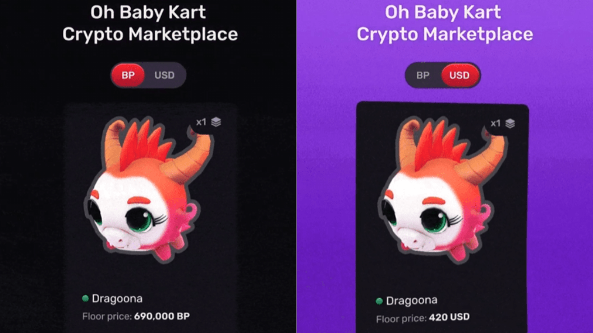 Oh Baby Games Marktplatz: Gegenstände für USD handeln image