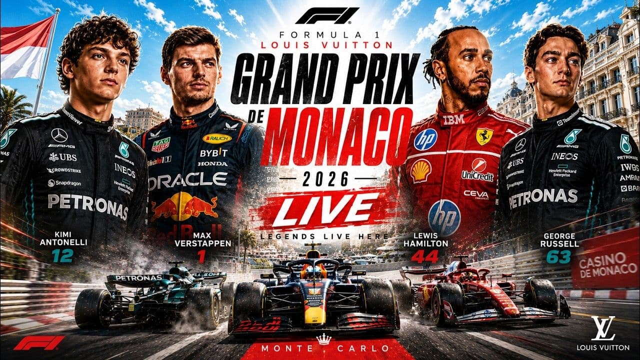 Watch F1 Monaco GP 2026 Free Live Stream