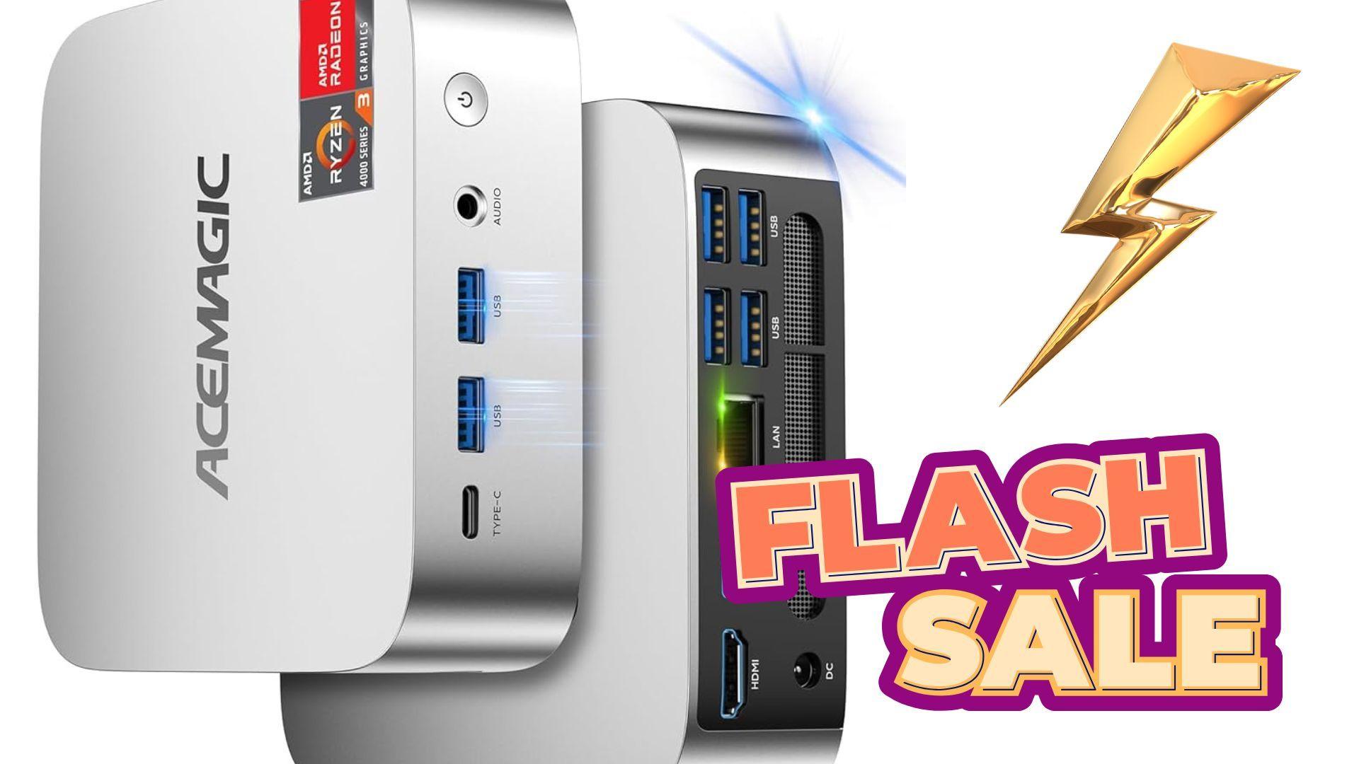 Acemagic K1 Mini PC with Ryzen 4300U on Sale image