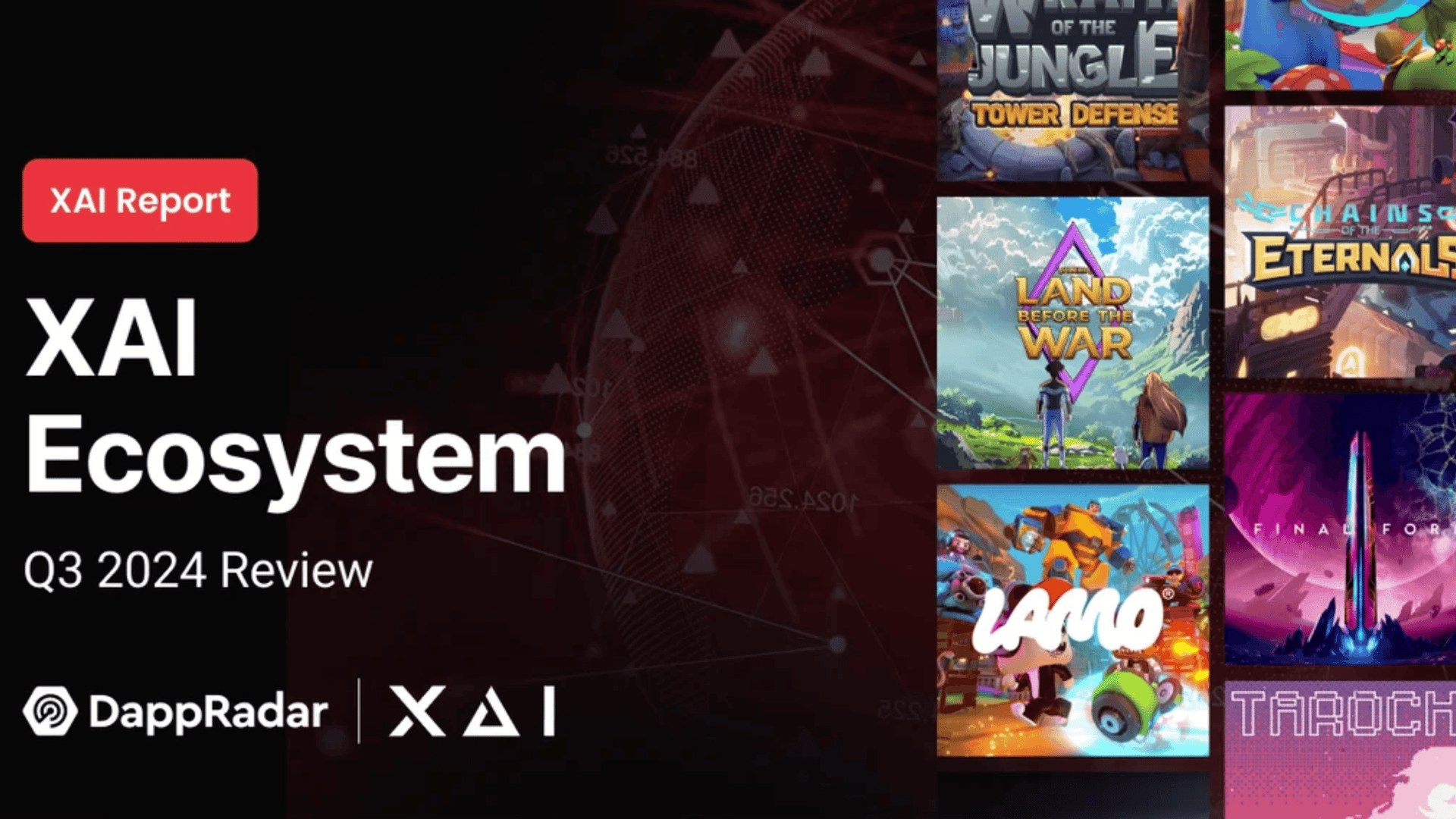 XAI Q3 2024 Report: Driving Innovation in Blockchain Gaming