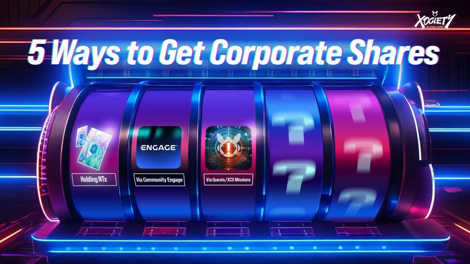 XOCIETY Reveals Upcoming Corporate Share (XCS) Free Mint Event