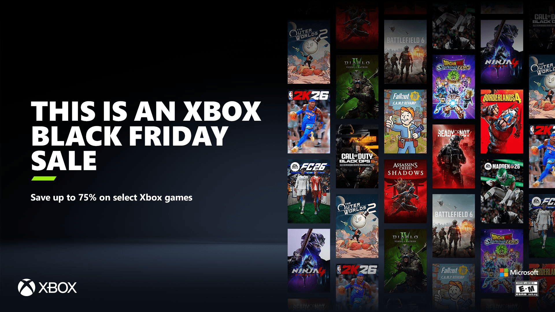 Xbox Black Friday 2025 Deals
