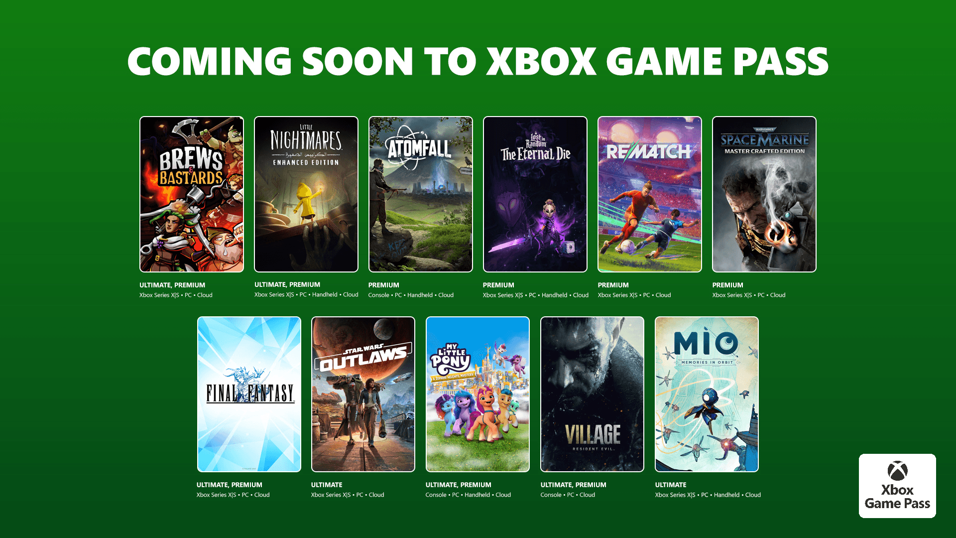 Xbox Game Pass January 2026 Games