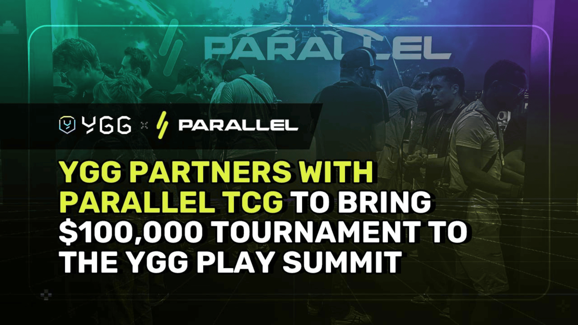 YGG Partners with Parallel for $100k Tournament image