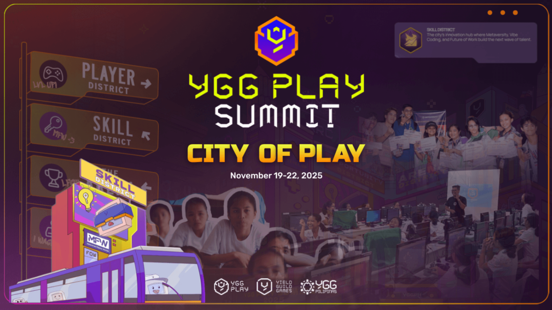 YGG Play Summit 2025, Skill District 확장 image