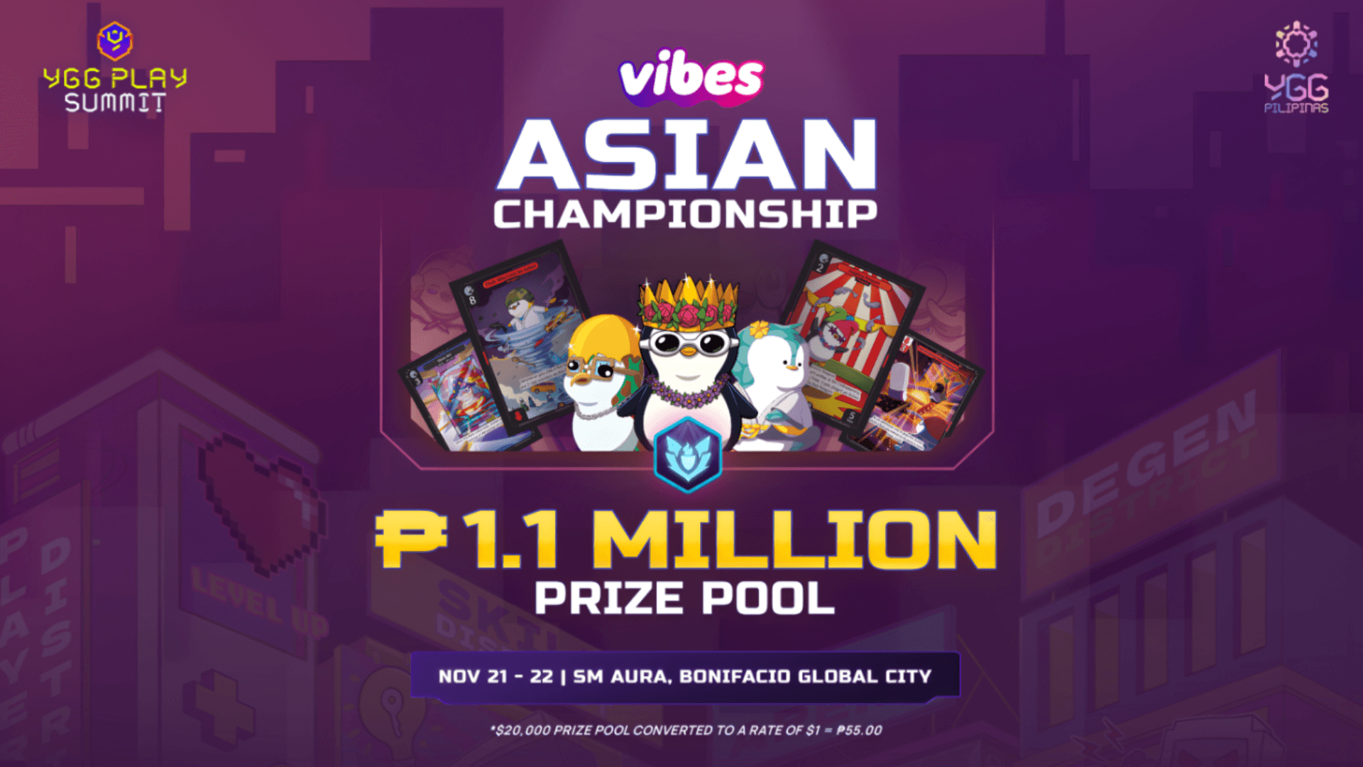 Tournoi YGG Play Summit 20k $ image