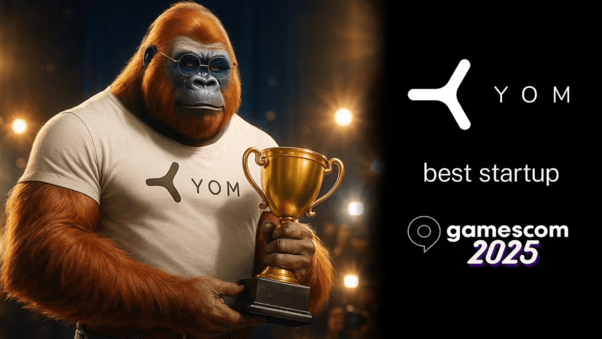 YOM Wins Best Startup at Gamescom