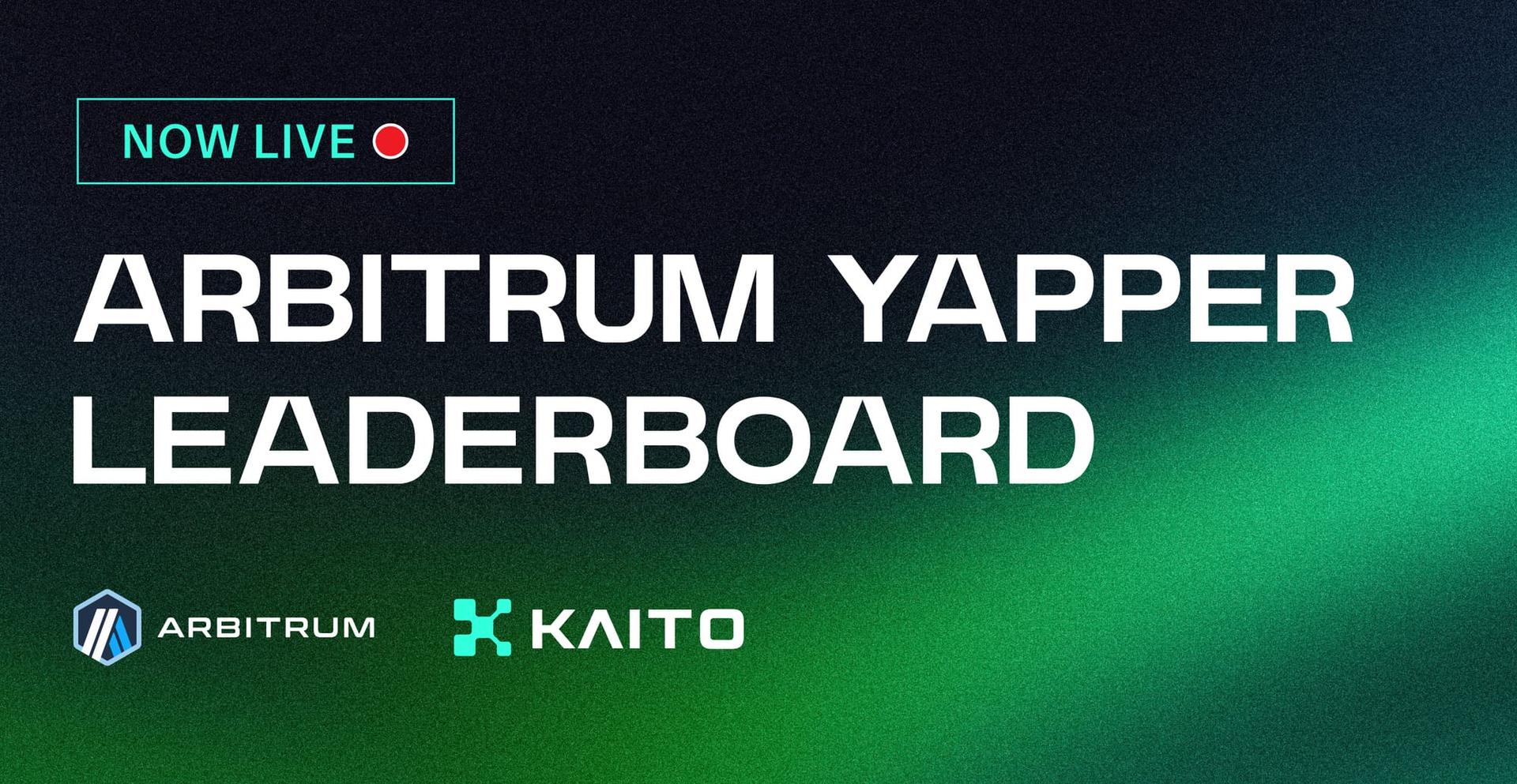 Yap to Earn 400k in ARB Rewards