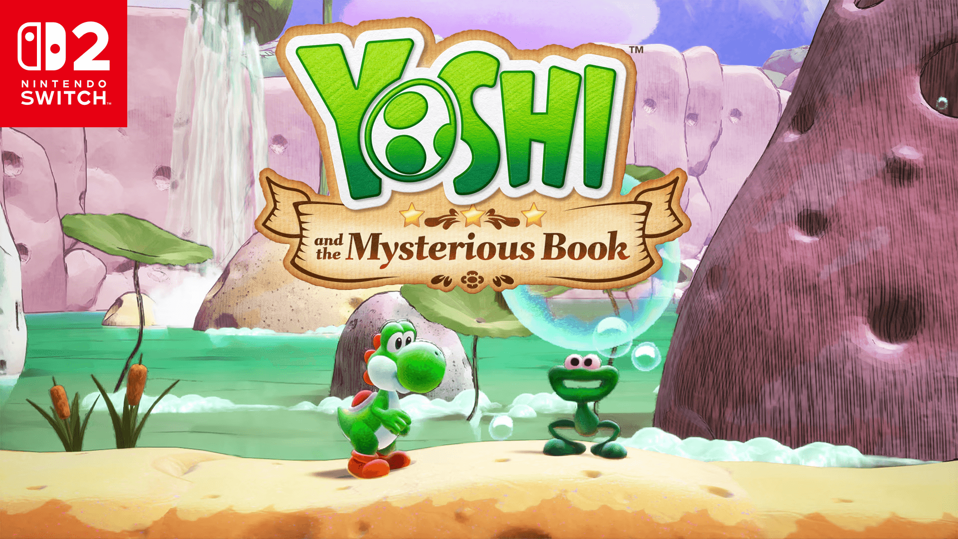 Yoshi and the Mysterious Book Trailer Reveals New Storybook Adventure