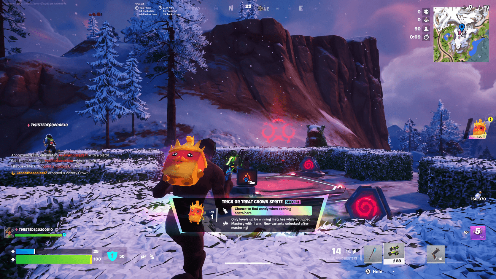 Fortnite Chapter 7 Season 4 Guide: How to Get Trick or Treat Sprites