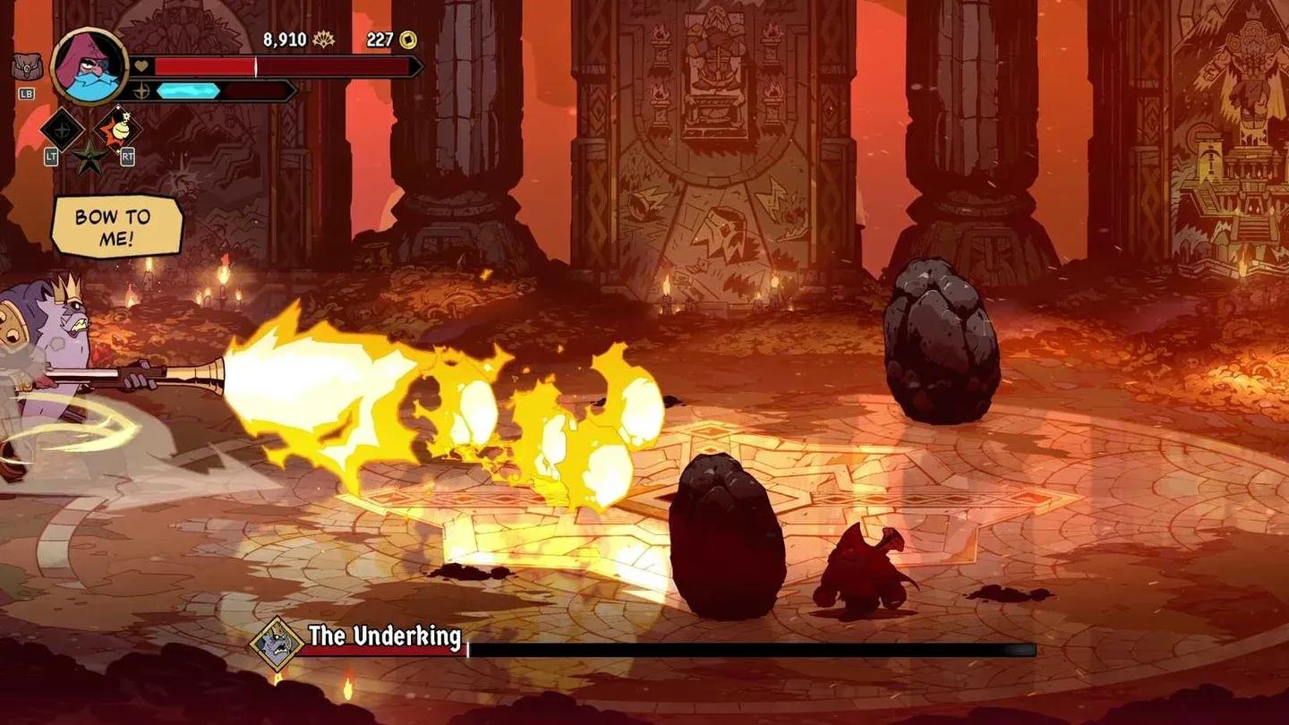 Red attacks must be dodged