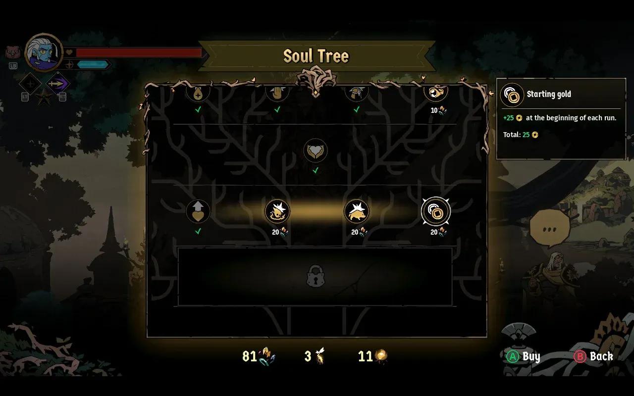 Soul Tree new node layout