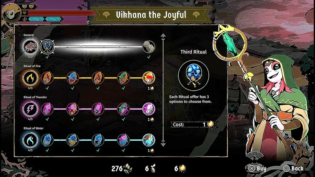 Choose wisely at each reward