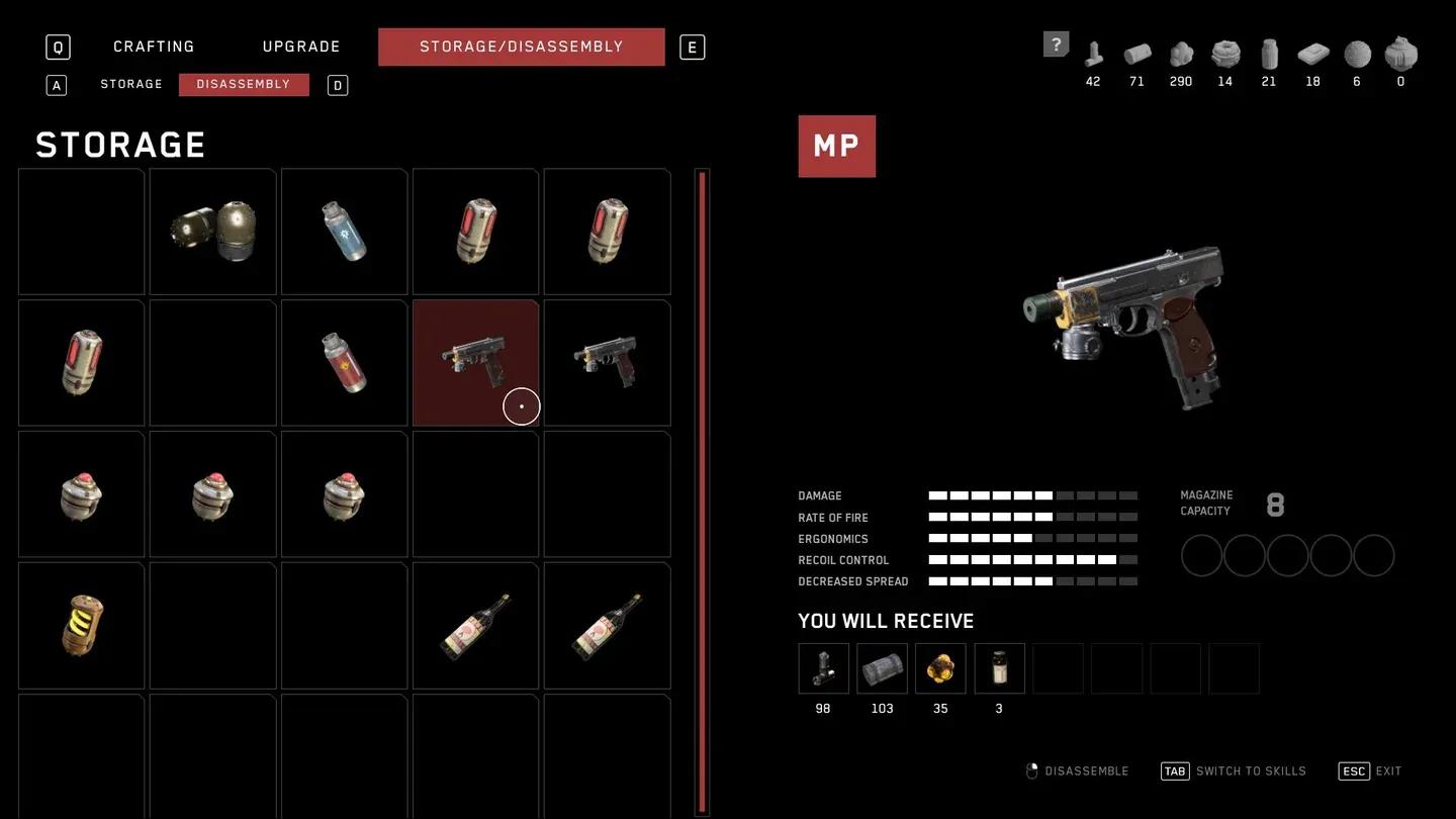Free PM pistol early location