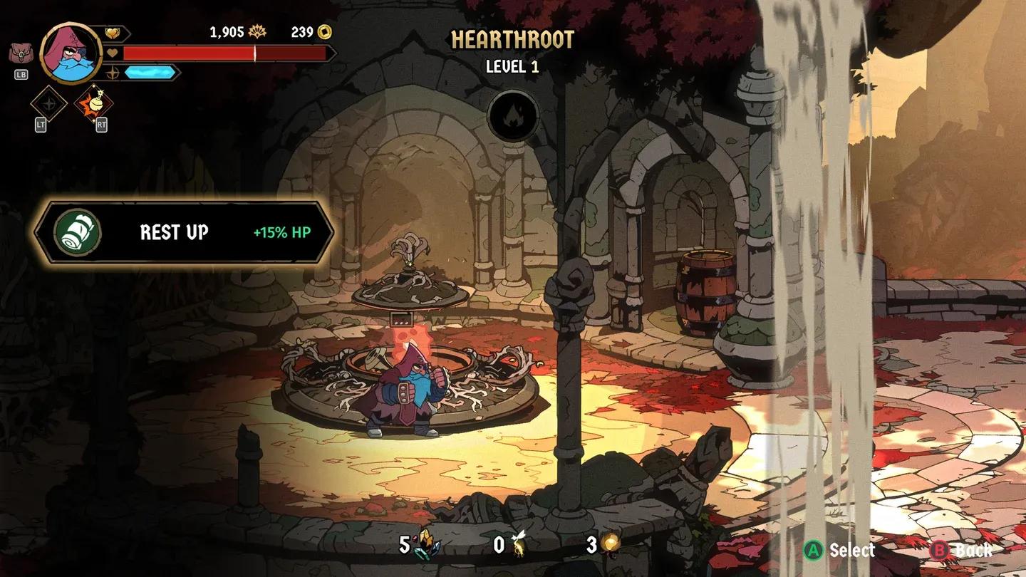 In-game codex for boss prep
