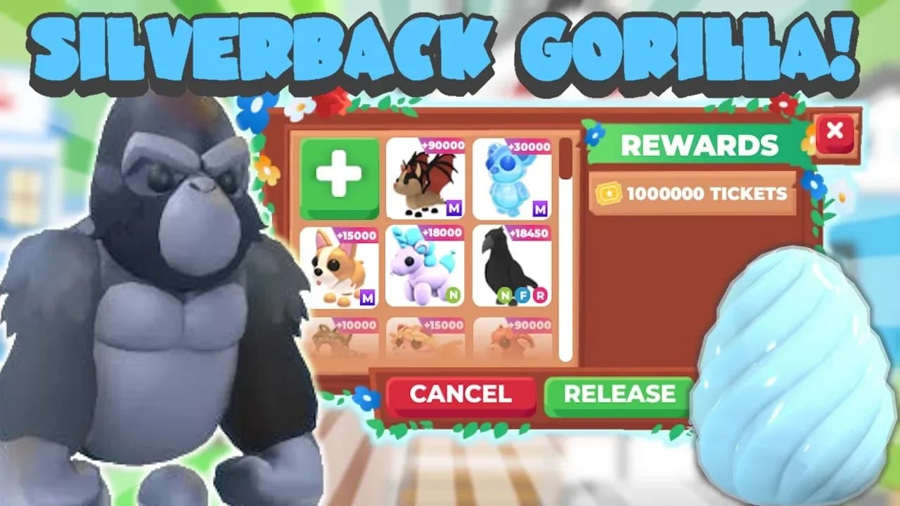 Gorille Silverback dans la collection d'animaux