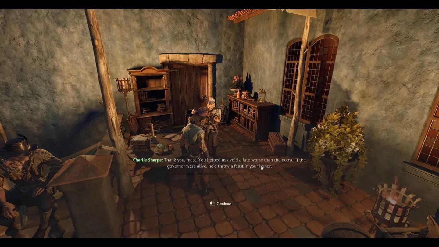 Start the quest with Galen